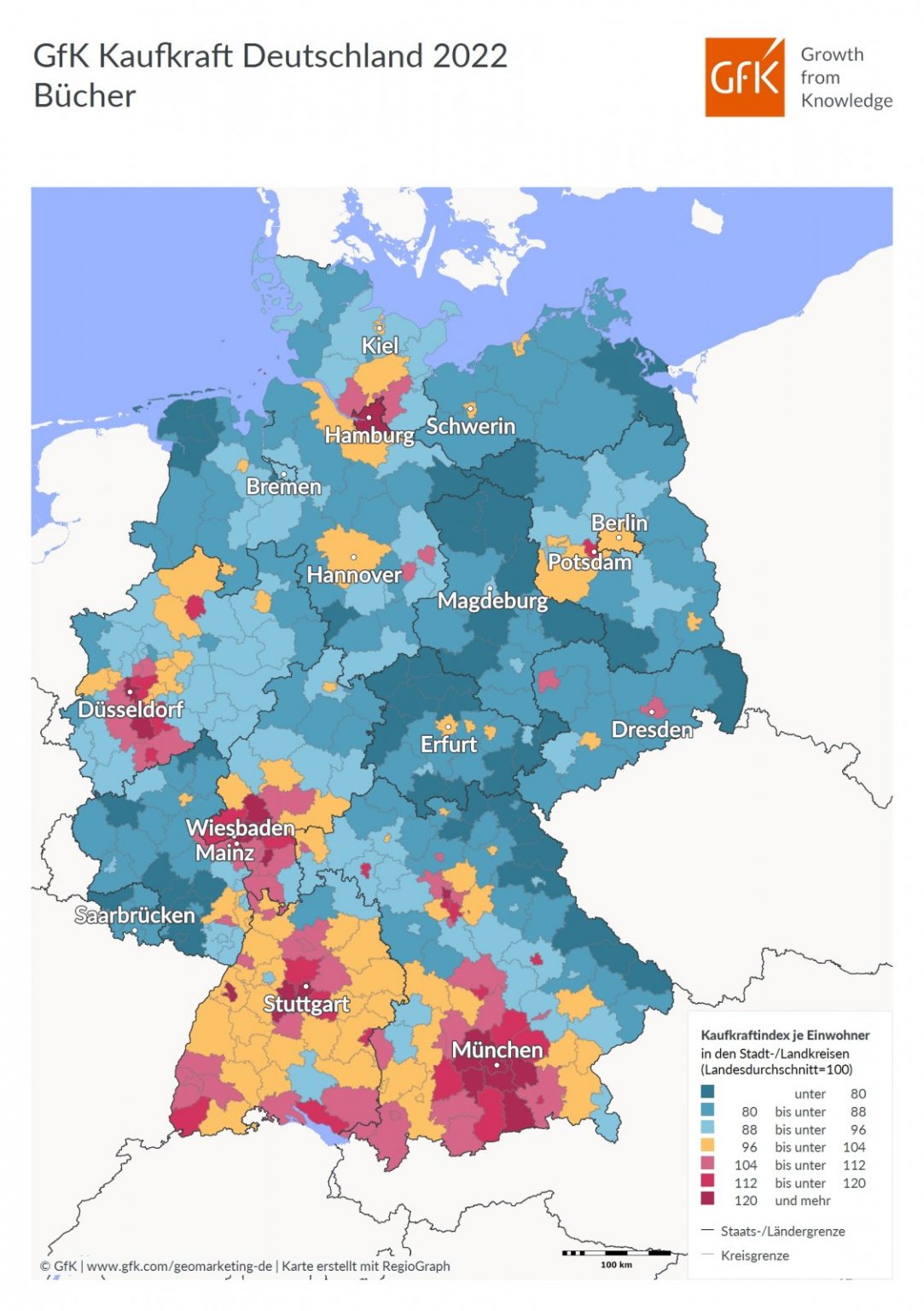 Hohe Kaufkraft Im Süden Deutschlands - Buchreport