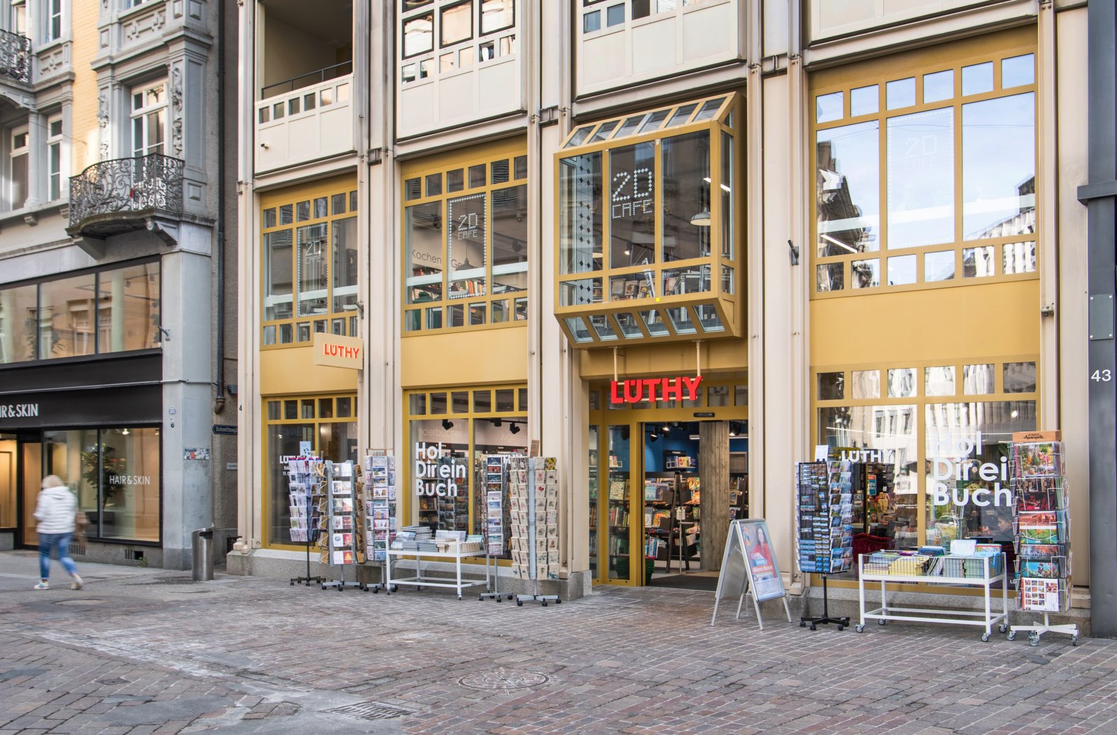 Lüthy Buchhandlung in St. Gallen (Foto: Lüthy Group)